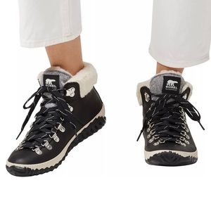 SOREL Women's Out N About Plus Conquest Waterproof Winter Boots Size 9.5